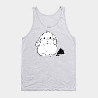 Art theft is poop bunny Tank Top